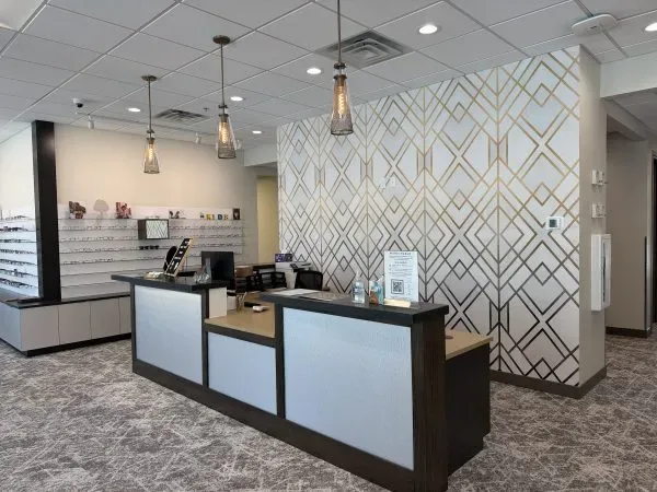 Prism Eye Care — Interior lighting