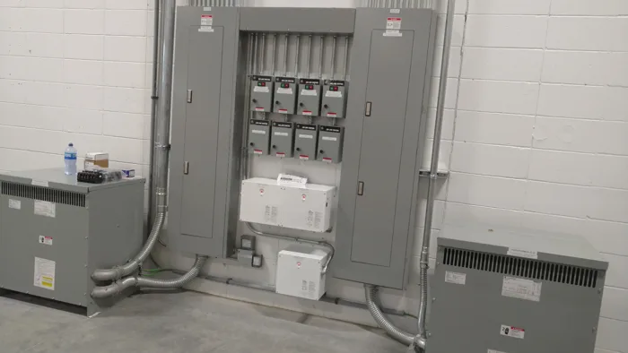 Warehouse — Electrical installation