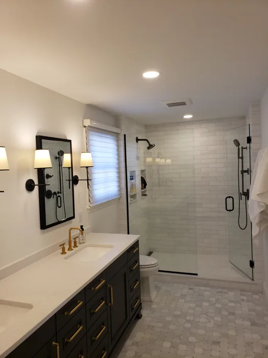 Bathroom — Lighting throughout the space