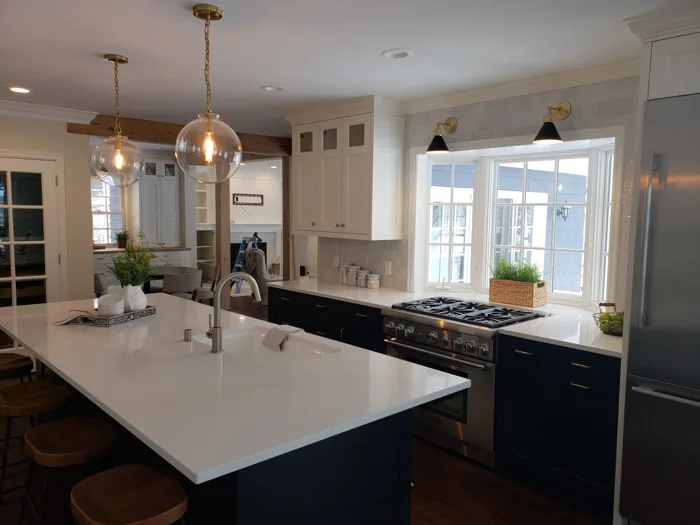 Kitchen remodel — Pendant and recessed lighting