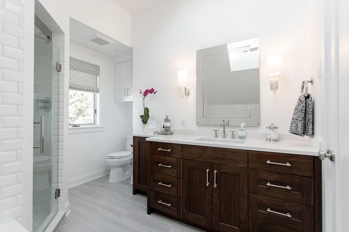 Bathroom — Lighting for a finished space