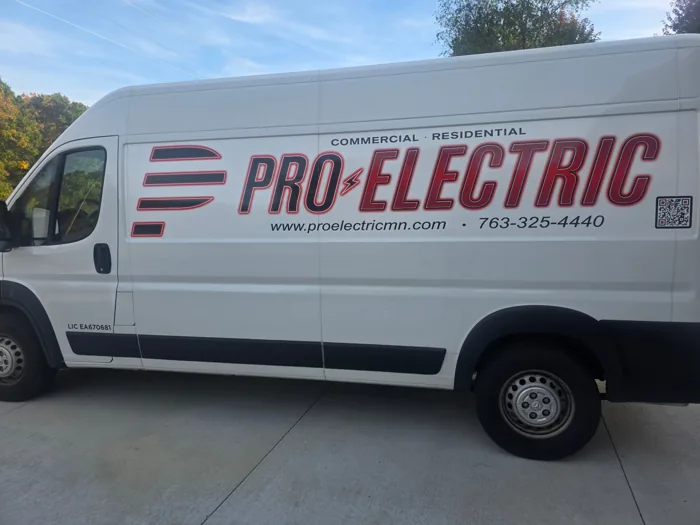 Pro Electric service van — Our latest service van